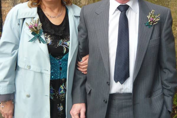 Marion Ritchie and her husband David