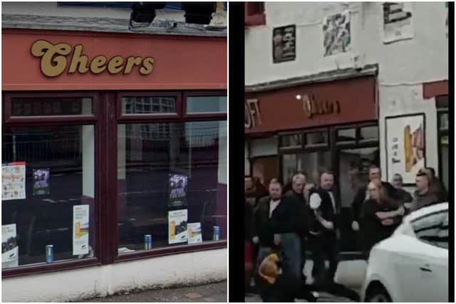 Mass brawl outside Scottish pub that remains open following government orders to close