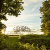 More than 30 permanent works of art, including Antony Gomley's Firmament, can be found at Jupiter Artland.
