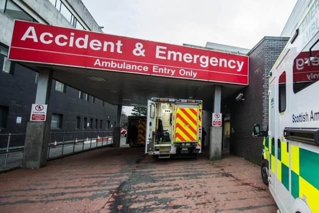 Waiting times have worsened at crisis-hit accident-and-emergency departments. Picture: John Devlin