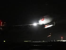 The first ever satellite mission launched from UK soil has ended in failure.

Cosmic Girl, a Boeing 747-400 aircraft carrying the LauncherOne rocket under its left wing, takes off from Cornwall Airport Newquay on January 9, 2023 in Newquay, United Kingdom. Virgin Orbit launches its LauncherOne rocket from the spaceport in Cornwall, marking the first ever orbital launch from the UK.