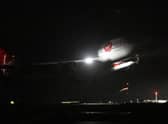 The first ever satellite mission launched from UK soil has ended in failure.

Cosmic Girl, a Boeing 747-400 aircraft carrying the LauncherOne rocket under its left wing, takes off from Cornwall Airport Newquay on January 9, 2023 in Newquay, United Kingdom. Virgin Orbit launches its LauncherOne rocket from the spaceport in Cornwall, marking the first ever orbital launch from the UK.