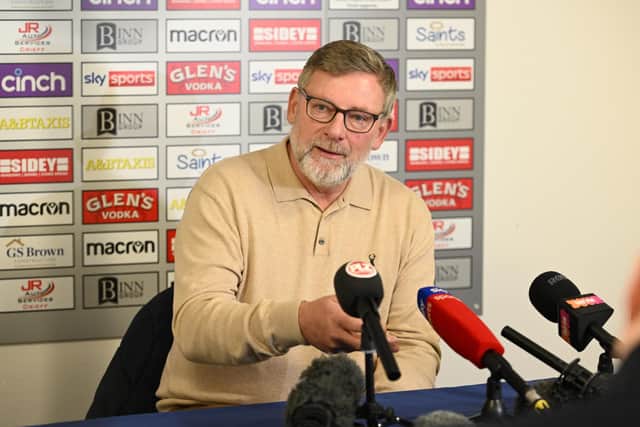 Craig Levein speaks to the media after being confirmed as St Johnstone's new manager.