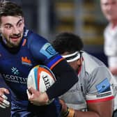 Charlie Shiel’s late solo try in the win at Connacht has kept Edinburgh’s URC play-off hopes alive.  (Photo by Ewan Bootman/SNS Group/Edinburgh)