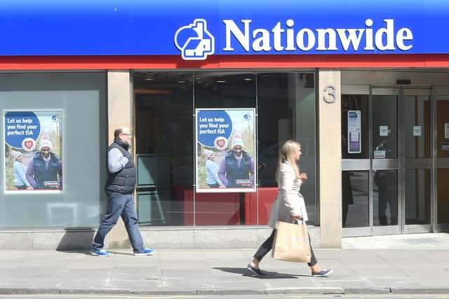 High street mutual Nationwide Building Society retains a sizeable branch network across the UK. Picture: Greg Macvean