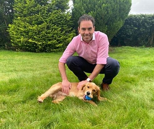 North East Scotland Region MSP Maurice Golden is backing his Cocker Spaniel because "Luca is full of life and love and is an amazing family pet".