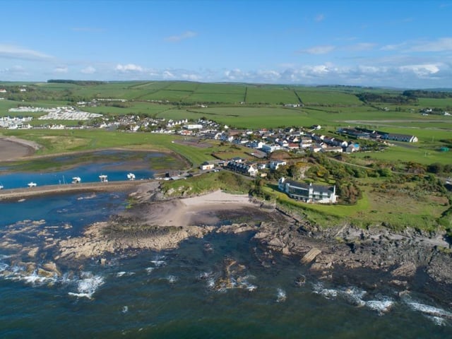 Aerial view showing location.