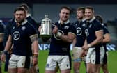 Scotland will defend the Calcutta Cup on Saturday.