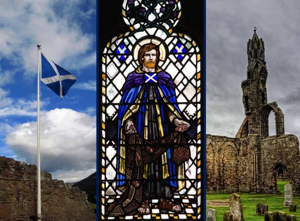 St Andrew's Day is celebrated on November 30.