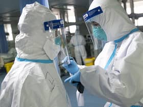 The first cases of coronavirus were in mainland China. Picture: Xiong Qi/Xinhua via AP)