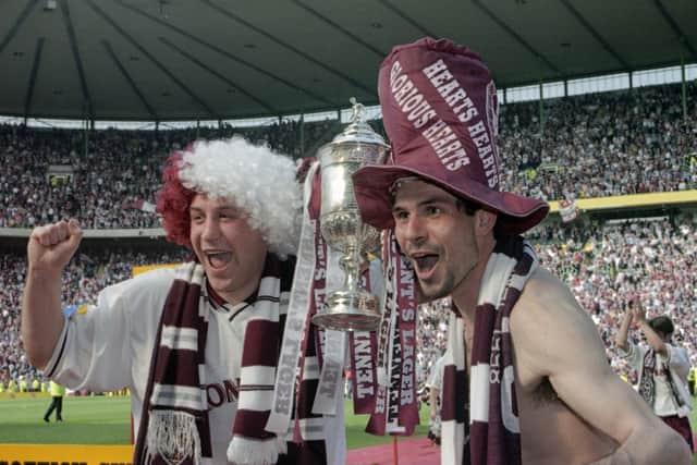 Former Hearts striker Stephane Adam took aim at Rangers after they lost the Europa League final. Picture: SNS