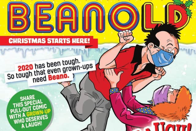 The special 'Beanold' is the first time in the history of the Beano that a special section has been created for adults.