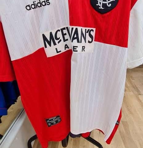 Rangers away 1995-96