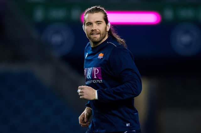 Edinburgh's Ben Toolis is relishing the derby with Glasgow on January 2. Picture: Ross Parker/SNS