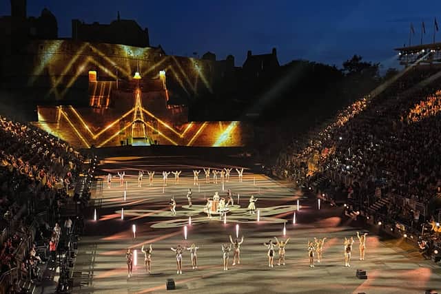 A 'Highland Rave' sequence is one of the highlights of this year's Royal Edinburgh Military Tattoo.