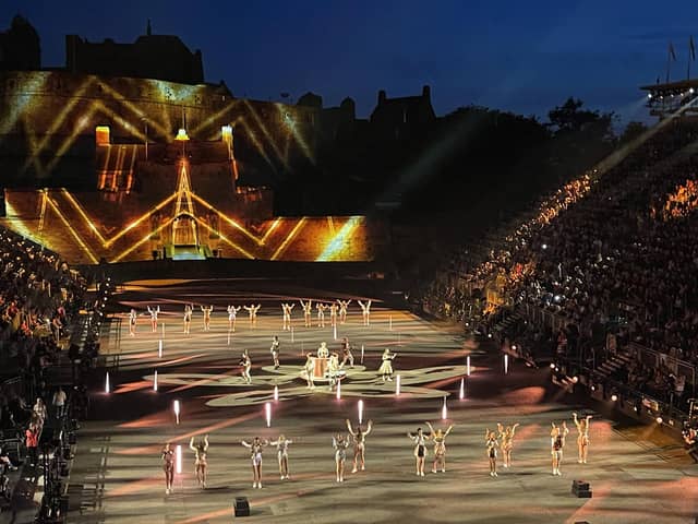 A 'Highland Rave' sequence is one of the highlights of this year's Royal Edinburgh Military Tattoo.