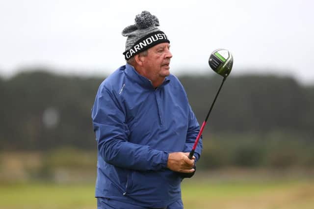 Johann Rupert in action at Carnoustie in last year's Alfred Dunhill Links Championship. Picture: Matthew Lewis/Getty Images.