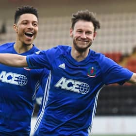 Mitch Megginson scored a hat-trick for Cove Rangers against East Fife.