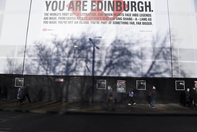 Work on the site of the former BHS store on Princes Street has been ongoing for months (Pic: Lisa Ferguson)