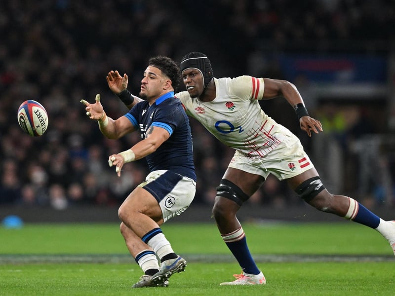 Threaded through a perfect grubber for Huw Jones’ opening try, and show his physical side too in midfield battle - 7