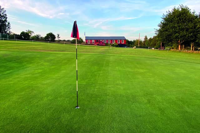 Balfron Golf Society's current clubhouse is a wooden structure, which is set to be replaced by a new £350,000 facility. Picture: Balfron Golf Society