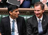 Prime Minister Rishi Sunak (left) and Chancellor of the Exchequer Jeremy Hunt during Prime Minister's Questions in the House of Commons, London.