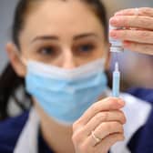 Cases of the new Omicron variant are on the rise in the UK and could avoid vaccination efforts. Picture: Leon Neal - WPA Pool/Getty Images