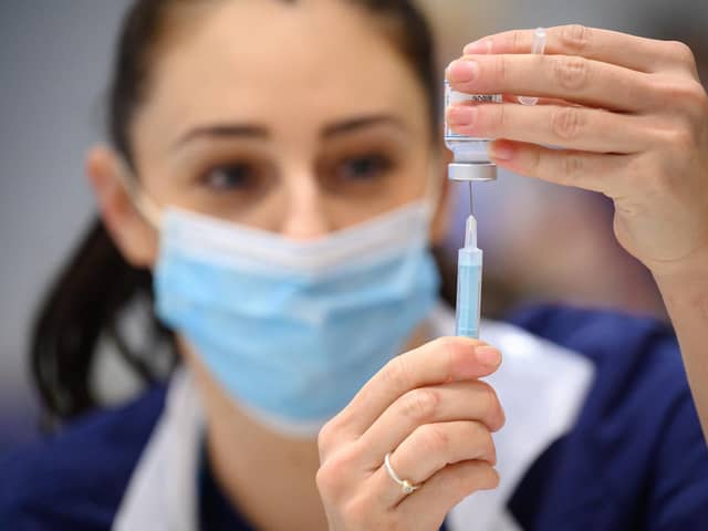 Cases of the new Omicron variant are on the rise in the UK and could avoid vaccination efforts. Picture: Leon Neal - WPA Pool/Getty Images