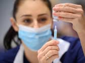 Cases of the new Omicron variant are on the rise in the UK and could avoid vaccination efforts. Picture: Leon Neal - WPA Pool/Getty Images