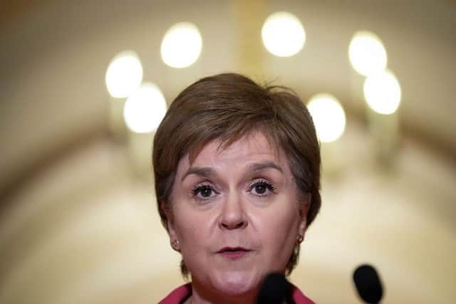 First Minister Nicola Sturgeon. Picture: Drew Angerer/Getty Images