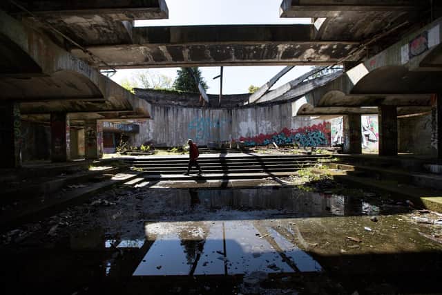 St. Peter's Seminary Cardross was built by modernist architects Andy MacMillan and Isi Metzstein but has fallen into a state of disrepair (Picture: PA)