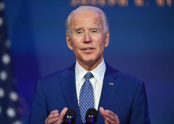 US President-elect Joe Biden has pledged that America will rejoin the Paris Agreement on climate change under his leadership (Picture: Angela Weiss/AFP via Getty)