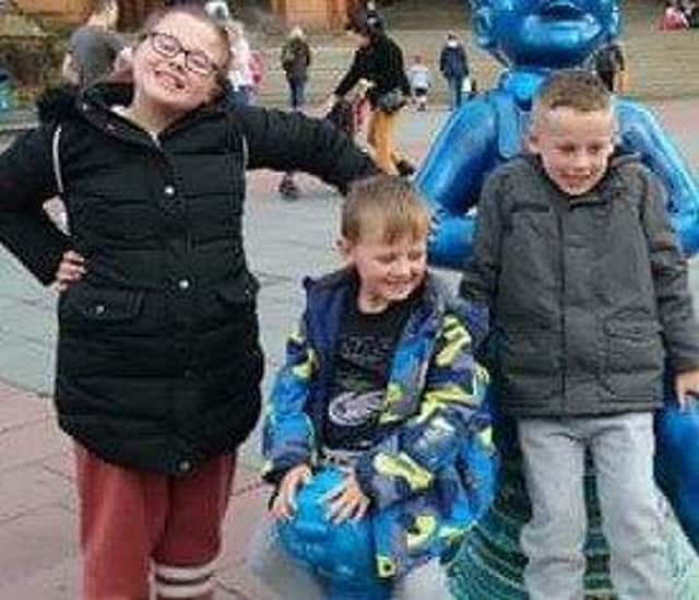 The three children, Fiona Gibson aged 12, Alexander James Gibson aged eight, and Philip Gibson aged five, were taken by ambulance to the Queen Elizabeth University Hospital but died a short time after admission.
