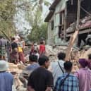 Communities were devastated by the 7.7 magnitude earthquake.