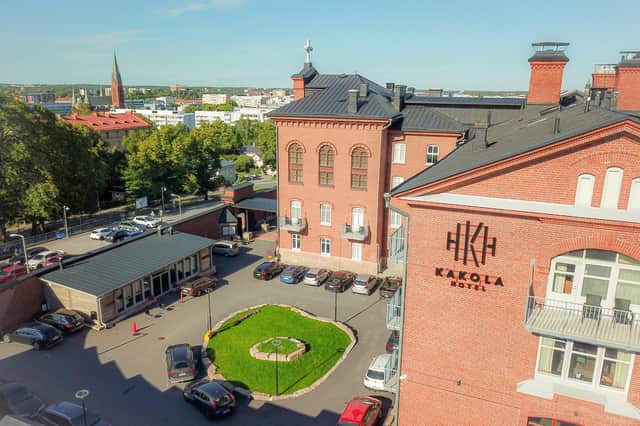 Kakola Hotel and Spa is situated in a former prison in the town of Turku, two hours' journey by train from the Finnish capital of Helsinki. Credit: Contributed