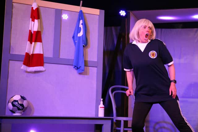 Christina Strachan played Rose Reilly in Lorna Martin's stage play about the footballer.