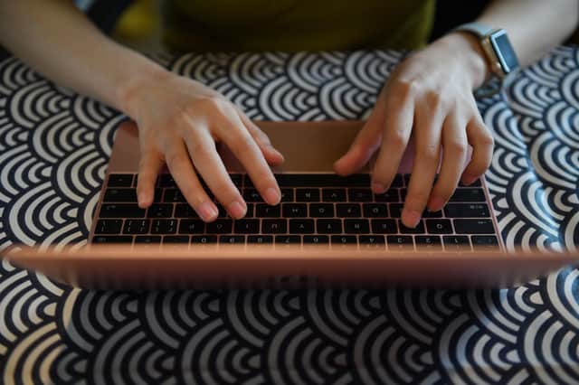 Some 44 per cent of Scottish employees have not worked from home at all since the beginning of the coronavirus crisis. Picture: AFP via Getty Images.