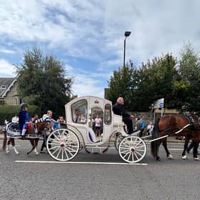 Queen’s Carriage at Marymass festival