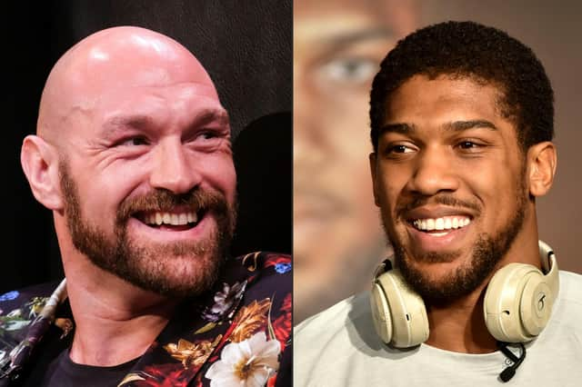 Tyson Fury and Anthony Joshua have signed a deal for two world heavyweight title unification bouts, according to Joshua’s promoter Eddie Hearn.