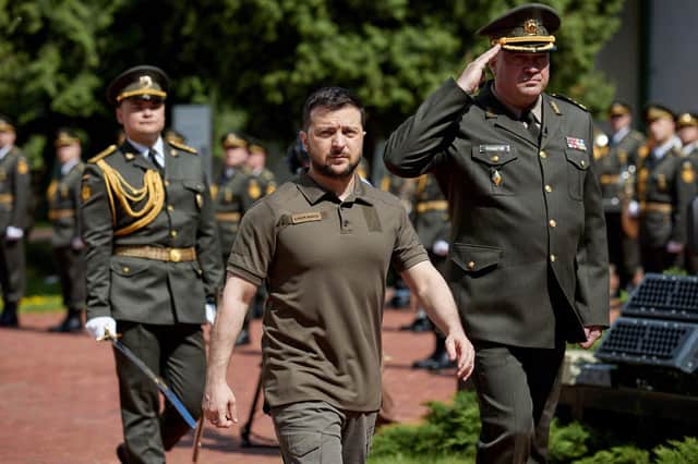 Ukrainian President Volodymyr Zelensky has survived numerous assassination attempts since the Russian invasion (Picture: handout//Ukrainian Presidential Press Service/AFP via Getty Images)