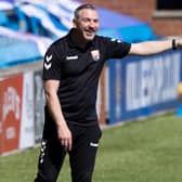 Montrose manager Stewart Petrie took his side to the top of League One after a 2-0 win at East Fife. (Photo by Craig Williamson / SNS Group)