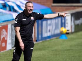 Montrose manager Stewart Petrie took his side to the top of League One after a 2-0 win at East Fife. (Photo by Craig Williamson / SNS Group)