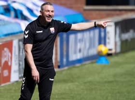 Montrose manager Stewart Petrie took his side to the top of League One after a 2-0 win at East Fife. (Photo by Craig Williamson / SNS Group)