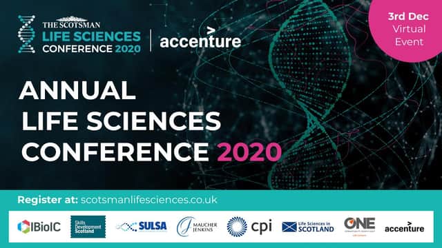 The annual Scotsman conference on the future of the life science sector will be held on Thursday