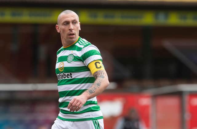 Celtic captain Scott Brown is reportedly set to join Aberdeen as a player-coach.(Photo by Craig Foy / SNS Group)