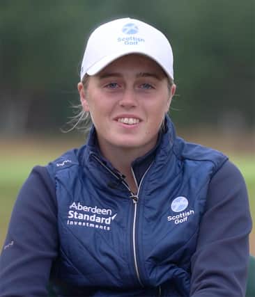 Broomieknowe's Hannah Darling is through to the last eight in the Girls Amateur Championship at Fulford. Picture: Scottish Golf