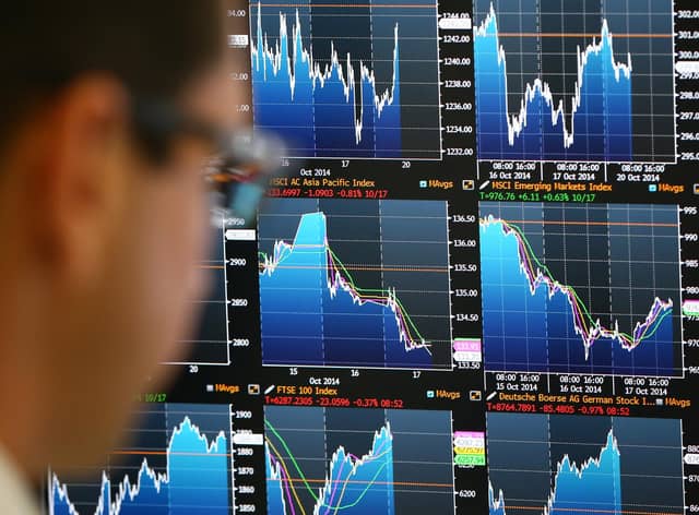 The UK’s FTSE100 was the only market to remain below its pre-pandemic value during 2021 (Picture: Carl Court/Getty Images)