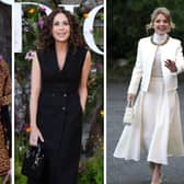 Celebrities turn out for the Dior catwalk show at Drummond Castle, Perthshire