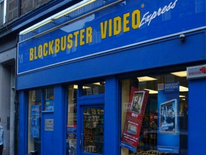 The Blockbuster brand rose to prominence in the 1990s and their shop on South Clerk Street was one of the biggest in Edinburgh. These were the days before the convenience of Netflix, where you had to not only painstakingly choose your film but then be harassed by your parents afterwards to return it on time lest you pay that £2 late fee.