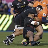 Edinburgh Rugby's Heineken Champions Cup match against Saracens at StoneX Stadium will be live on ITV. (Photo by Henry Browne/Getty Images)